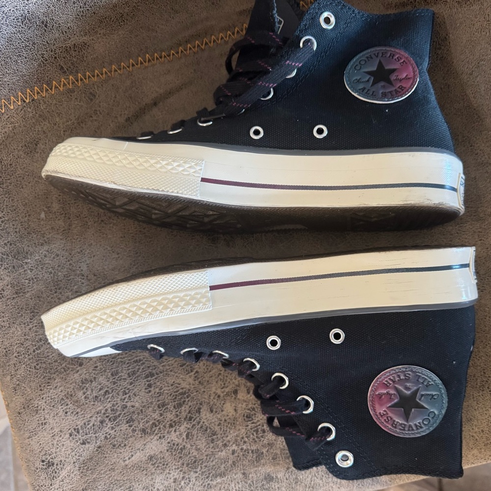 Converse Chuck 70 “Color Fade” Black/Cyber Grey/Deep Sleep High-Top Sneakers - Picture 2 of 12